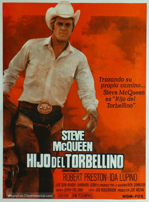 Junior Bonner - Argentinian Movie Poster