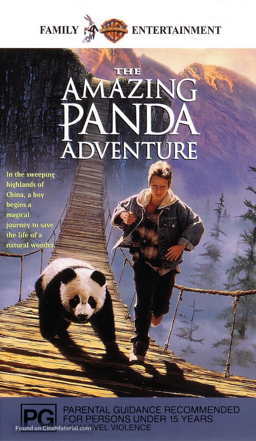 The Amazing Panda Adventure - Australian Movie Cover