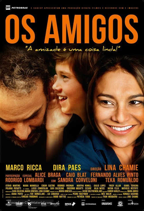Os Amigos - Brazilian Movie Poster