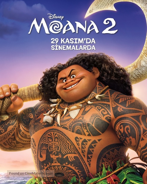 Moana 2 - Turkish Movie Poster