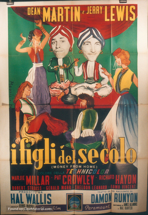 Money from Home - Italian Movie Poster