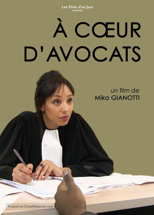 &Agrave; coeur d&#039;avocats - French Movie Poster