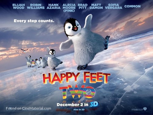 Happy Feet Two - British Movie Poster