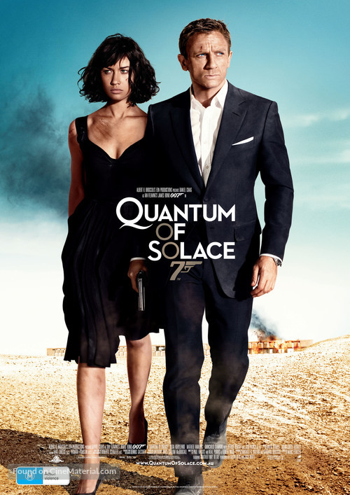 Quantum of Solace - Australian Movie Poster