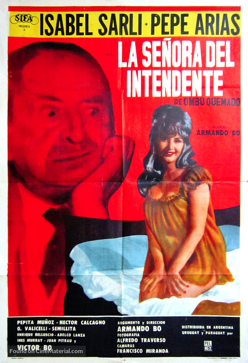 La se&ntilde;ora del intendente - Argentinian Movie Poster