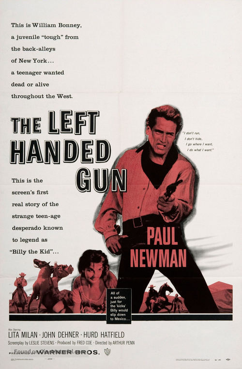 The Left Handed Gun - Movie Poster