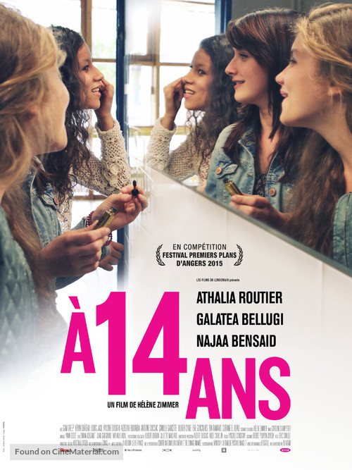 &Agrave; 14 ans - French Movie Poster