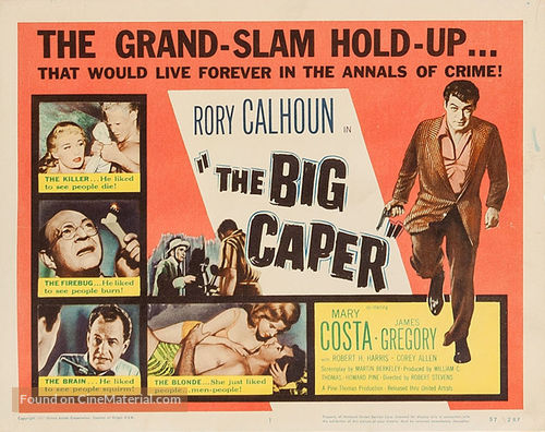 The Big Caper - Movie Poster