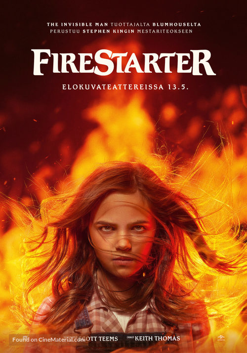 Firestarter - Finnish Movie Poster