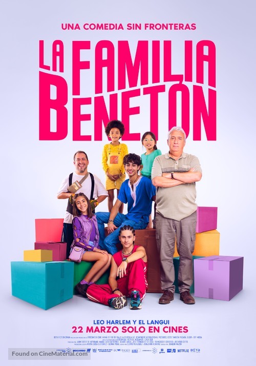 La familia Benet&oacute;n - Spanish Movie Poster