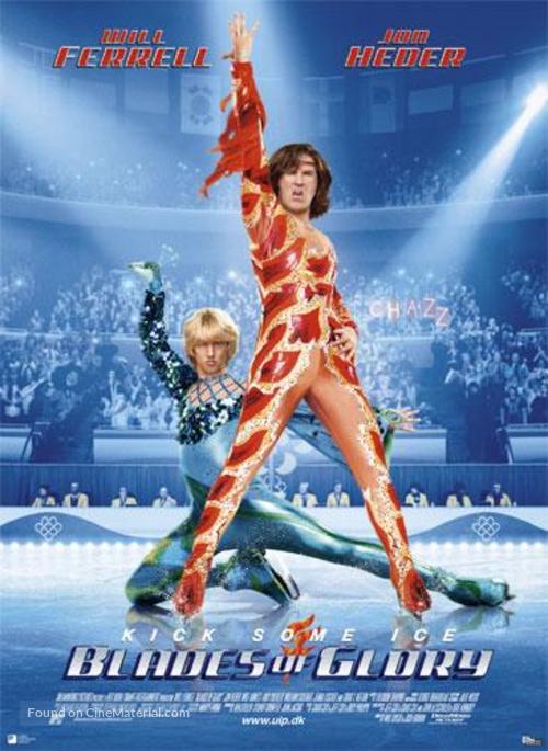 Blades of Glory - Danish Movie Poster