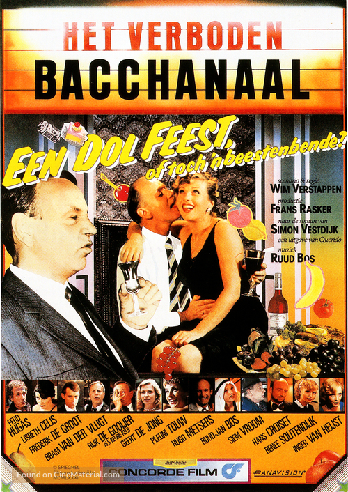 Het verboden bacchanaal - Dutch Movie Poster