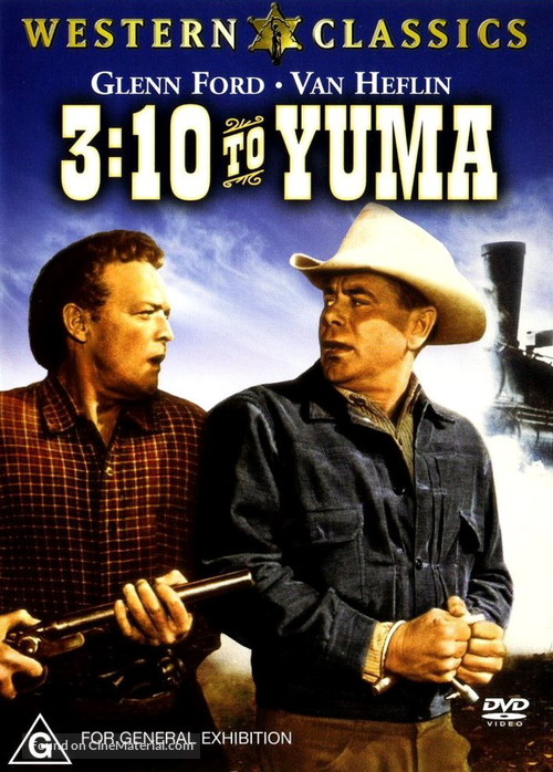 3:10 to Yuma - Australian DVD movie cover