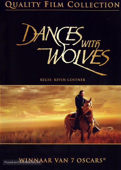 Dances with Wolves - Swedish DVD movie cover