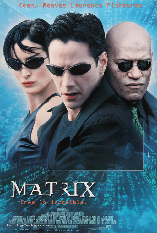 The Matrix - Argentinian Movie Poster