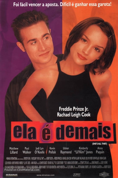 She&#039;s All That - Brazilian Movie Poster