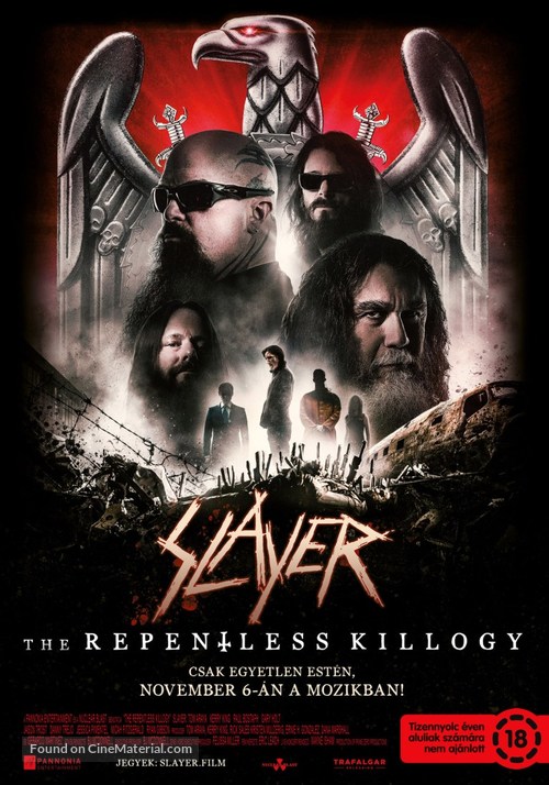 Slayer: The Repentless Killogy - Hungarian Movie Poster