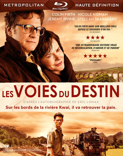 The Railway Man - French Blu-Ray movie cover