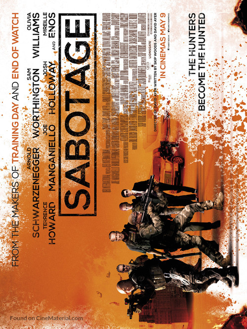 Sabotage - British Movie Poster
