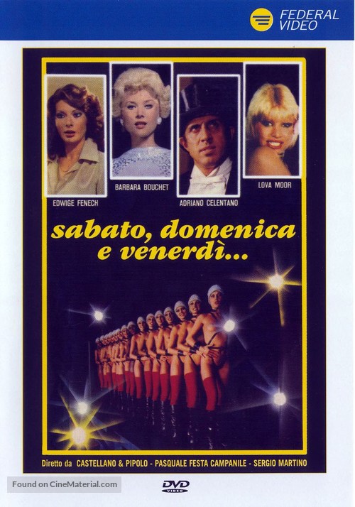 Sabato, domenica e venerd&igrave; - Italian Movie Cover
