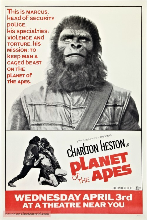 Planet of the Apes - Movie Poster