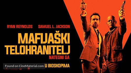The Hitman&#039;s Bodyguard - Serbian Movie Poster