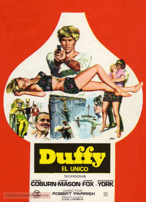 Duffy - Spanish Movie Poster