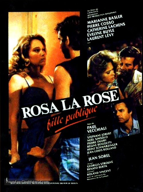 Rosa la rose, fille publique - French Movie Poster