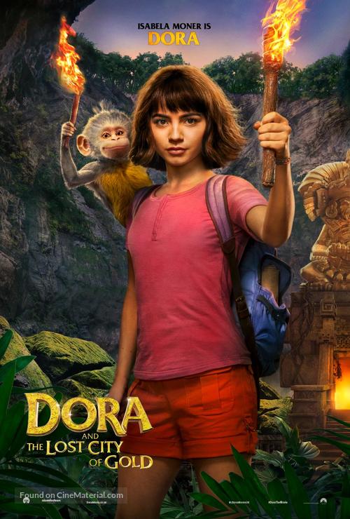 Dora and the Lost City of Gold - British Movie Poster