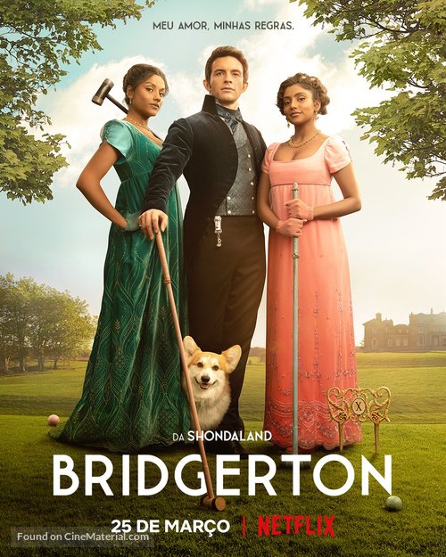 &quot;Bridgerton&quot; - Brazilian Movie Poster