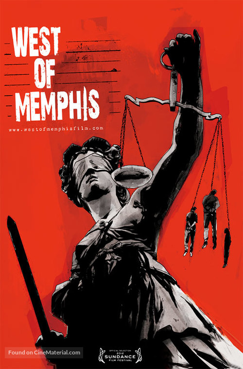 West of Memphis - DVD movie cover
