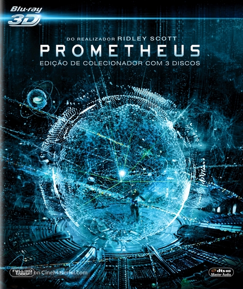 Prometheus - Portuguese Blu-Ray movie cover