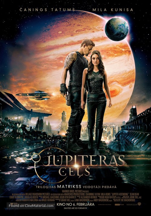 Jupiter Ascending - Latvian Movie Poster