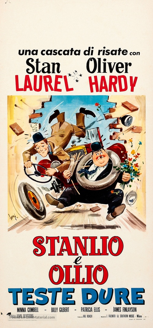 Block-Heads - Italian Movie Poster