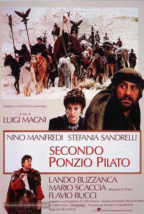 Secondo Ponzio Pilato - Italian Movie Poster