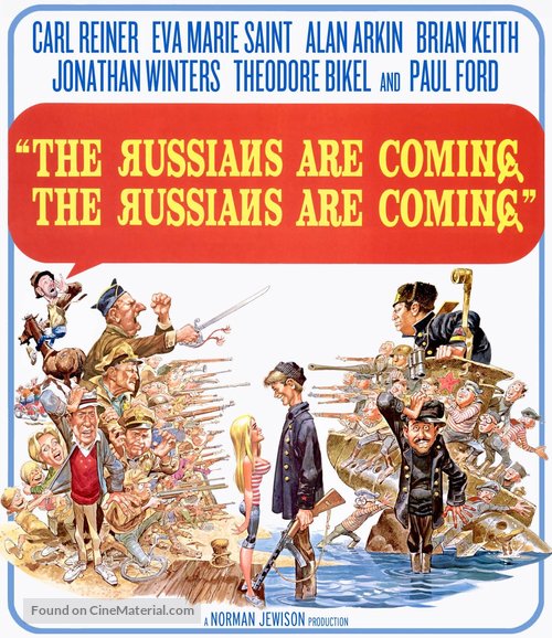 The Russians Are Coming, the Russians Are Coming - Blu-Ray movie cover