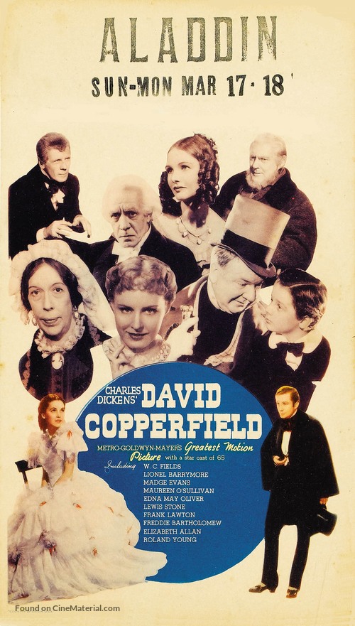 The Personal History, Adventures, Experience, &amp; Observation of David Copperfield the Younger - Movie Poster