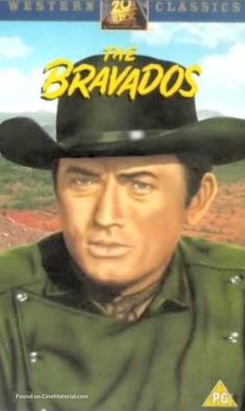 The Bravados - British Movie Cover