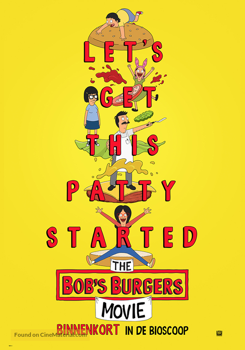 The Bob&#039;s Burgers Movie - Dutch Movie Poster