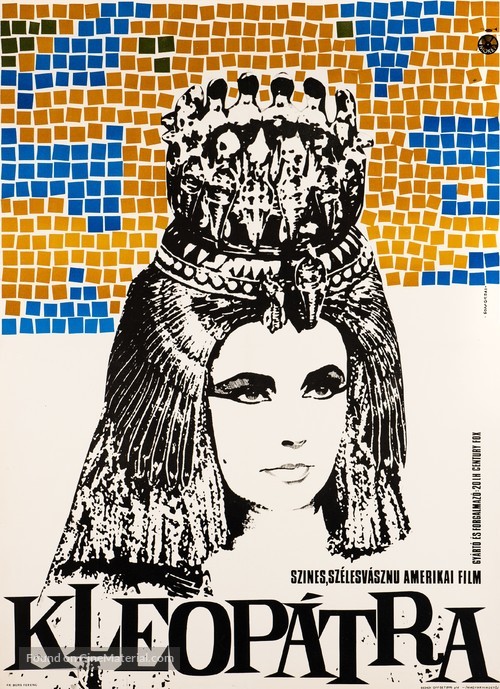 Cleopatra - Hungarian Movie Poster