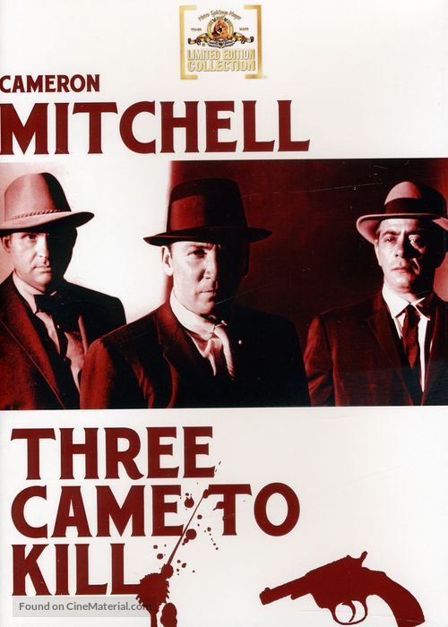Three Came to Kill - DVD movie cover