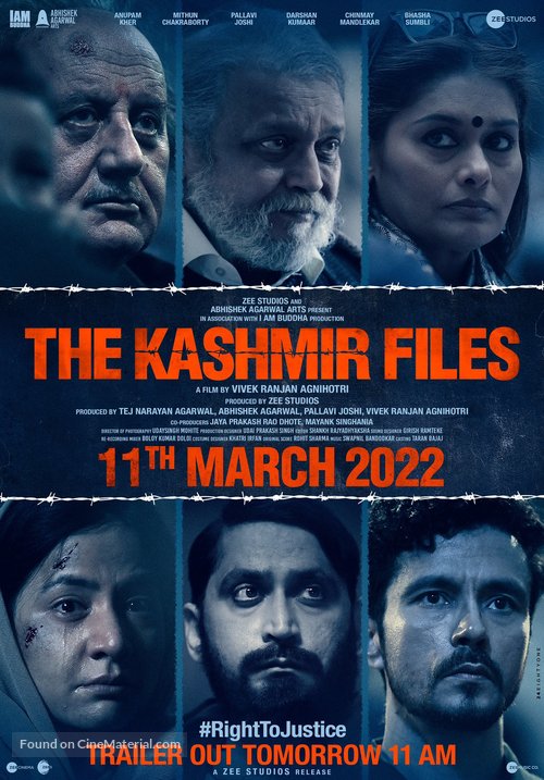 The Kashmir Files - Indian Movie Poster