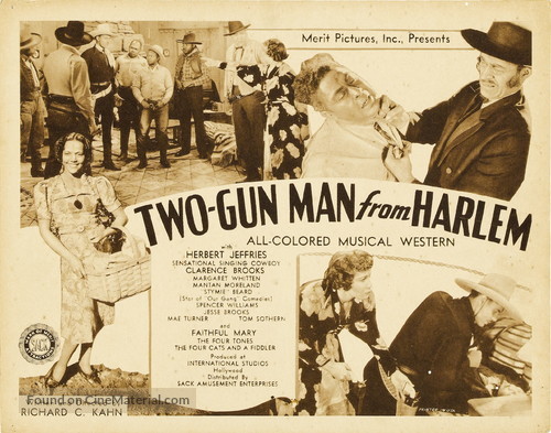 Two-Gun Man from Harlem - Movie Poster