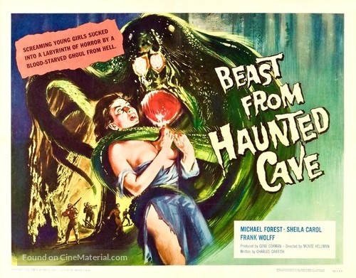Beast from Haunted Cave - Movie Poster