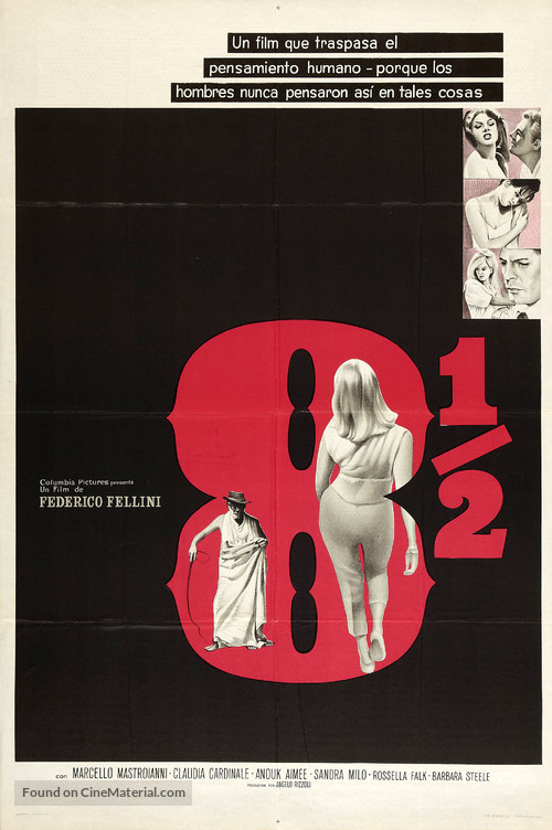 8&frac12; - Argentinian Movie Poster