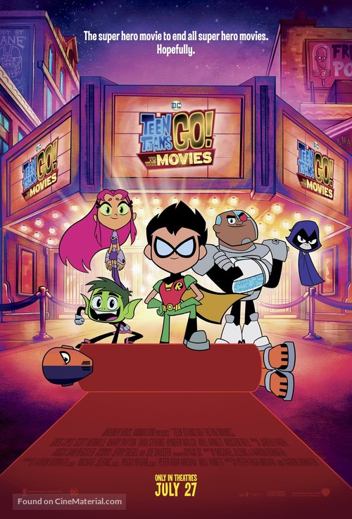 Teen Titans Go! To the Movies - Canadian Movie Poster