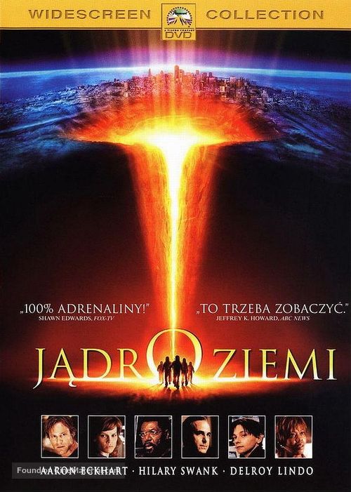 The Core - Polish DVD movie cover