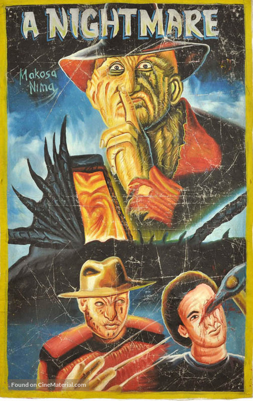 A Nightmare On Elm Street - Ghanian Movie Poster