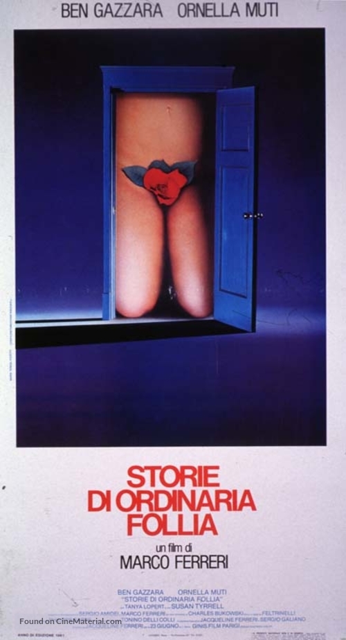 Storie di ordinaria follia - Italian Movie Poster