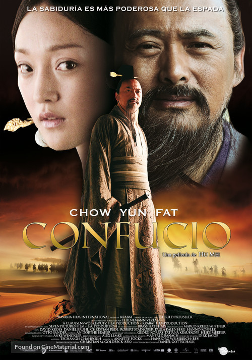 Confucius - Spanish Movie Poster
